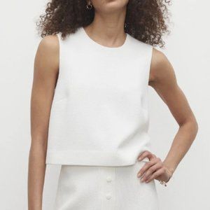 Club Monaco Classic Sleeveless Structured Top